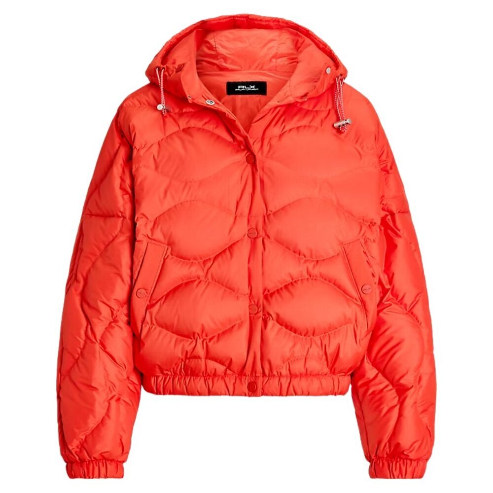 NWT RLX Ralph Lauren Women's Modalova Quilted Hooded Down Jacket Small S